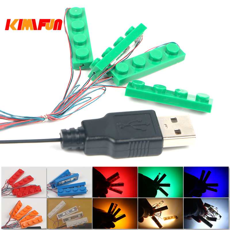 Lego Set Creator - 2 комплекта светодиодных ламп 4 в