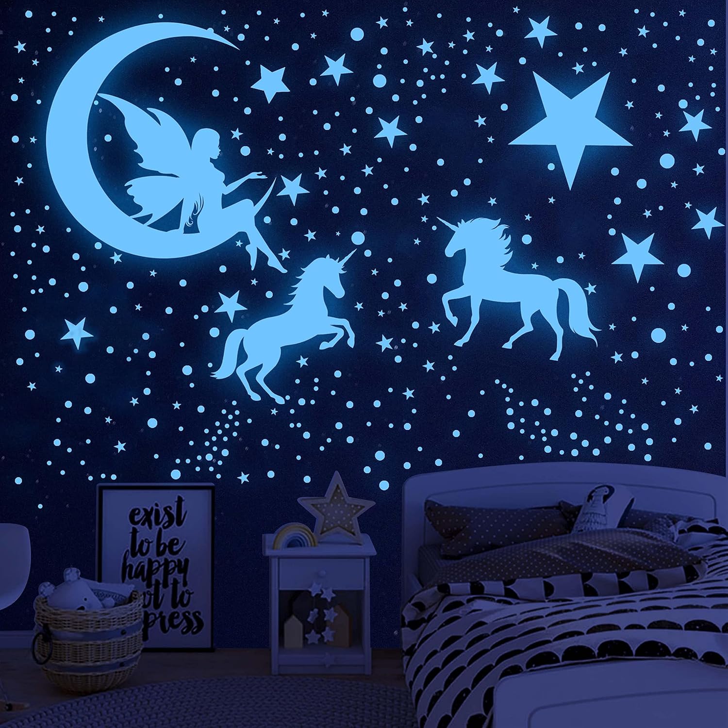 Glow In Dark Stars - Светящиеся в темноте звезды для потолка,