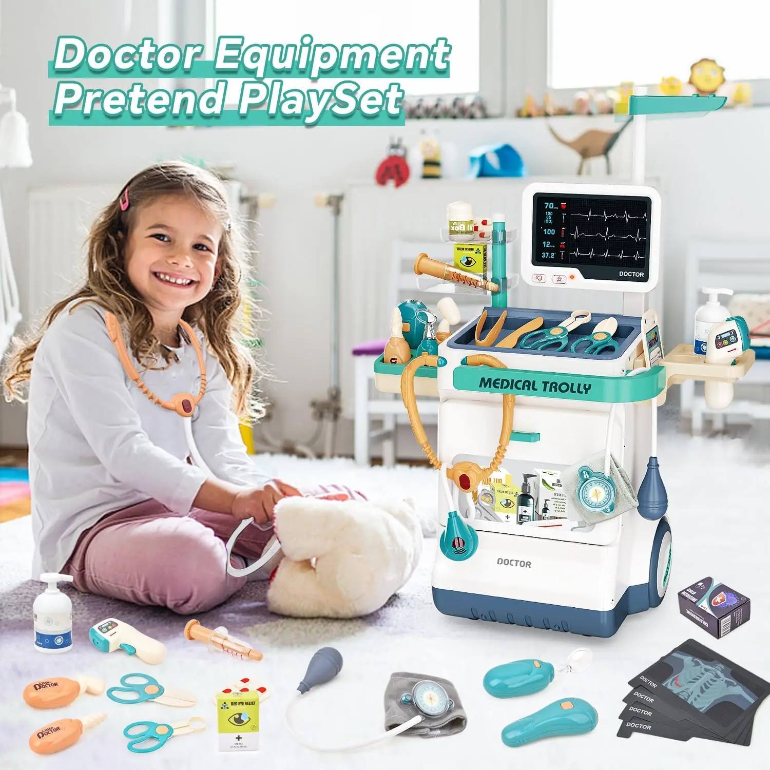 Kids Xray Toys - Детский медицинский набор, игрушка для ролевых
