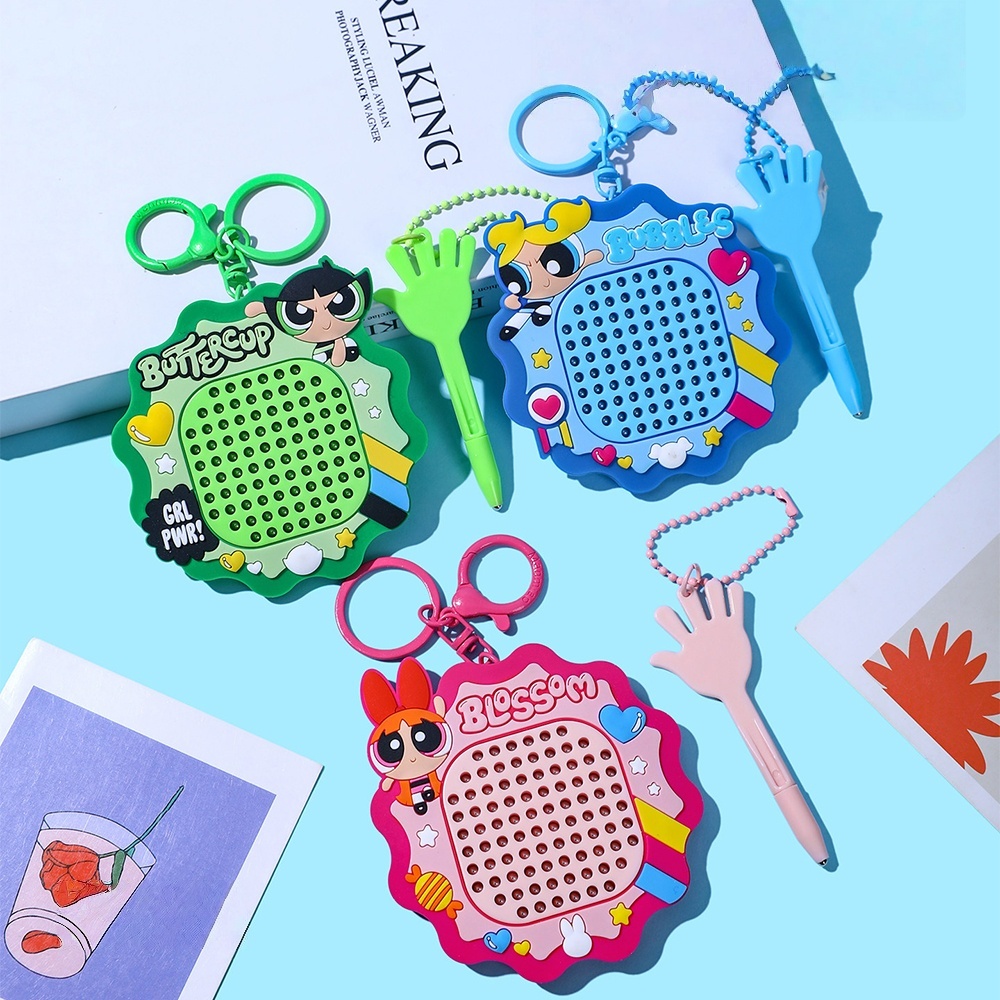 Magnetic Drawing Board - Магнитный брелок-доска для рисования Powerpuff Girls: