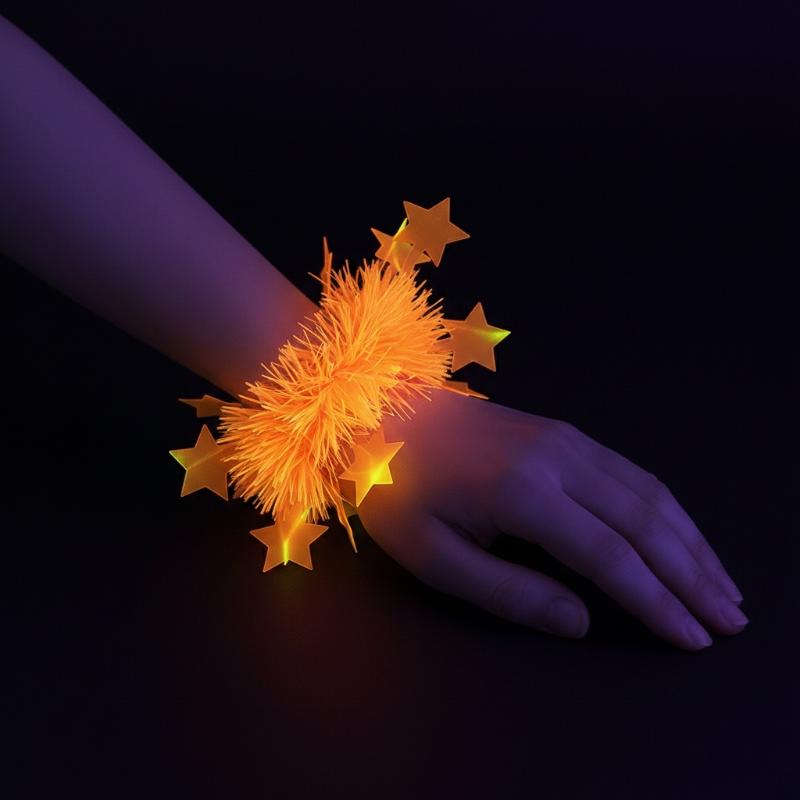Glow In Dark Stars - Набор светящихся в темноте гавайских леев