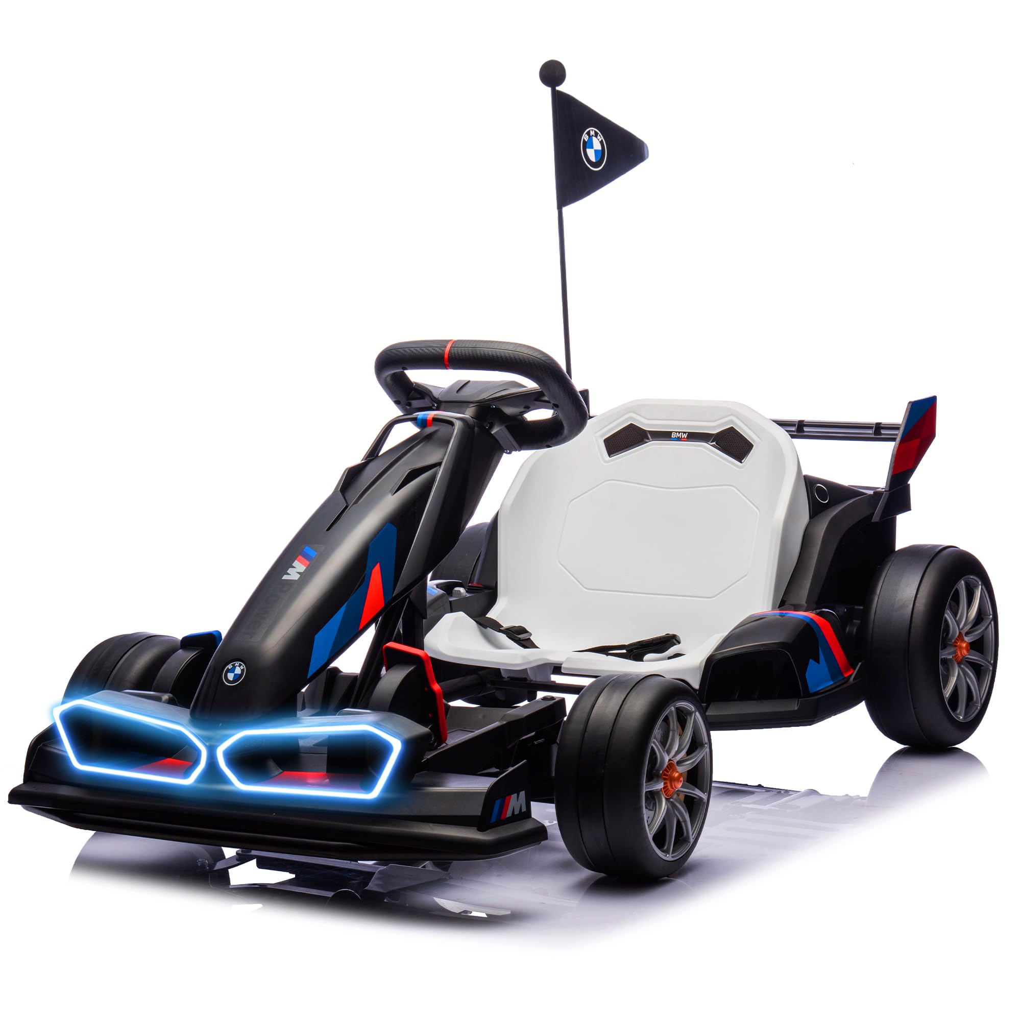 Kids Toys Big W - Лицензированный детский электрокарт BMW, дрифт-карт с