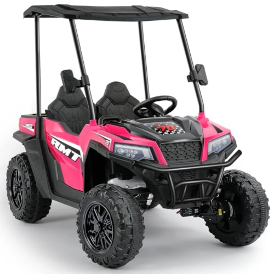 Kids Toys Big W - Детский электромобиль 24В для подростков, двухместный,