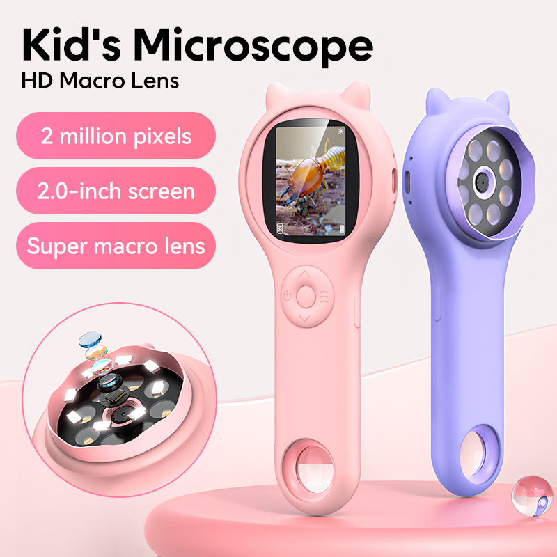 Kids Toys Under 200 - Детский оптический микроскоп 200 мегапикселей с