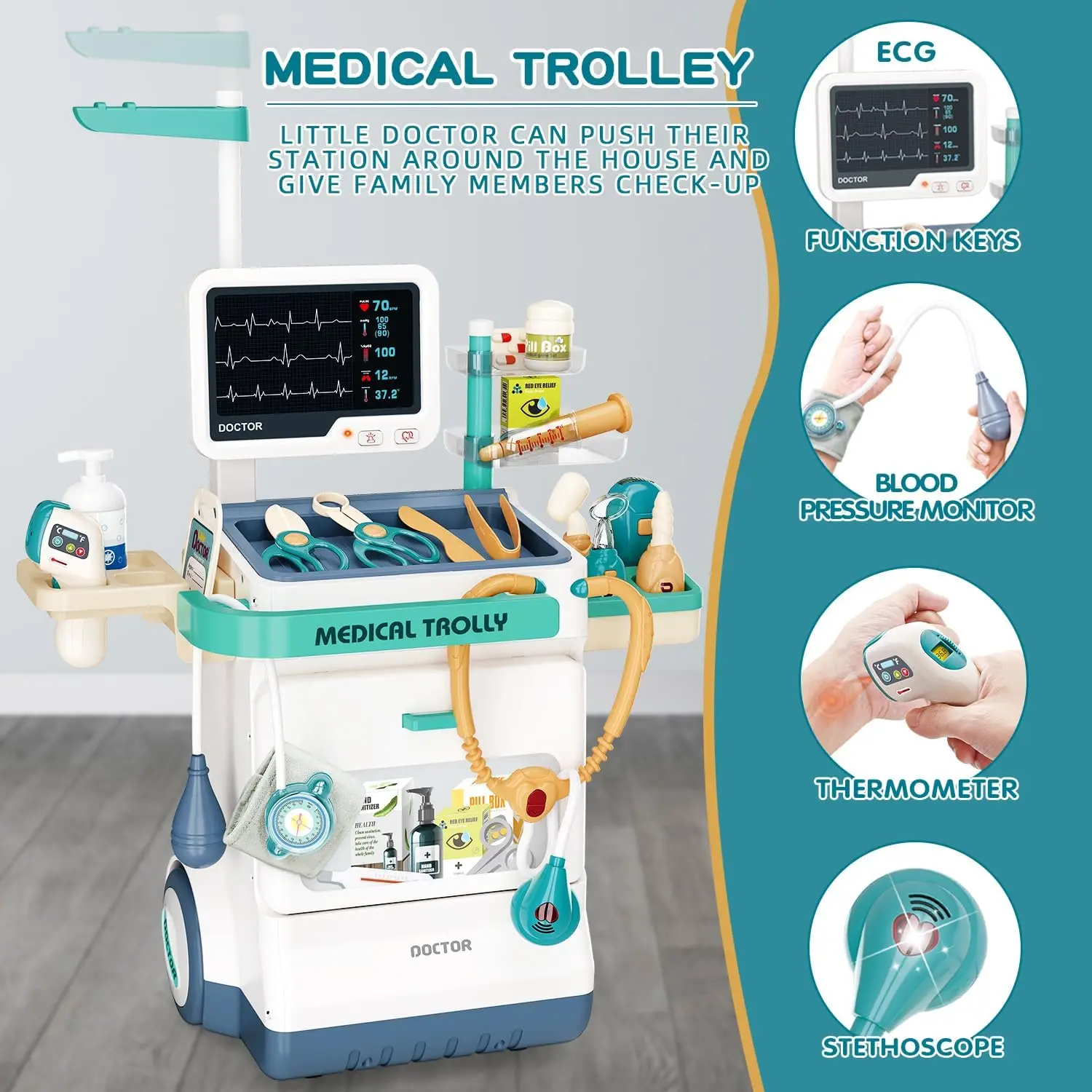 Детский медицинский набор, игр – обзор и цена Kids Xray Toys
