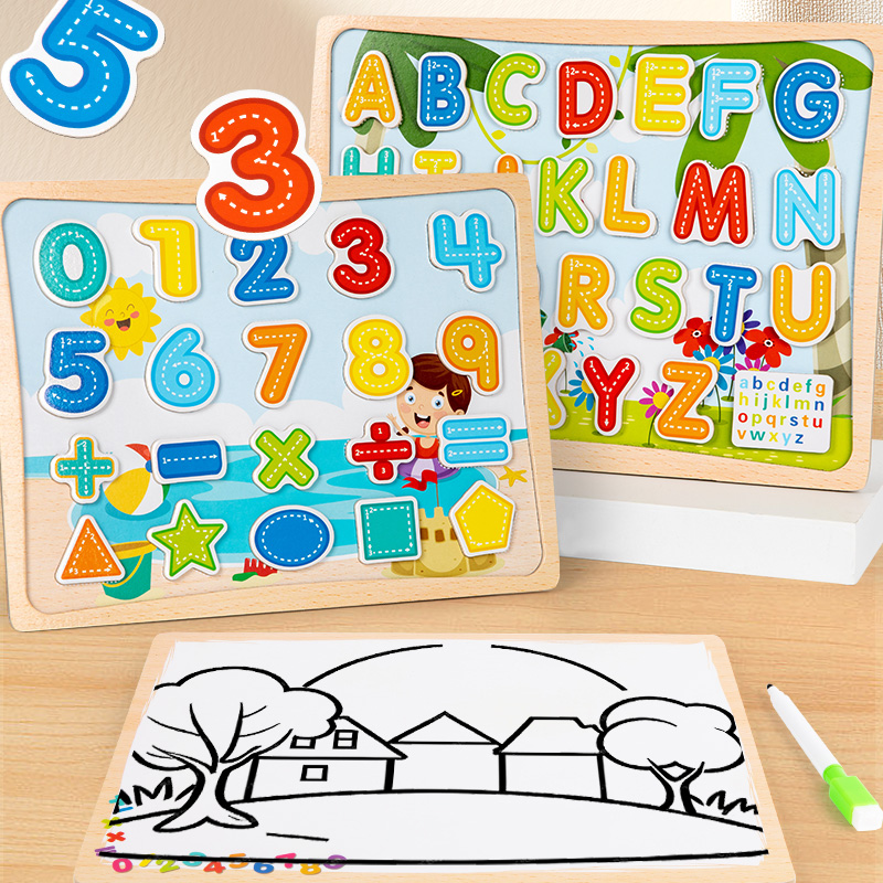 Магнитная доска-головоломка 2- – обзор и цена Magnetic Drawing Board