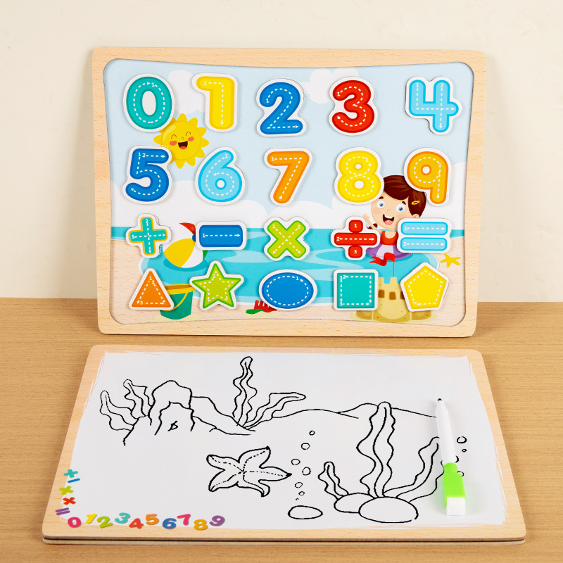 Магнитная доска-головоломка 2- – обзор и цена Magnetic Drawing Board
