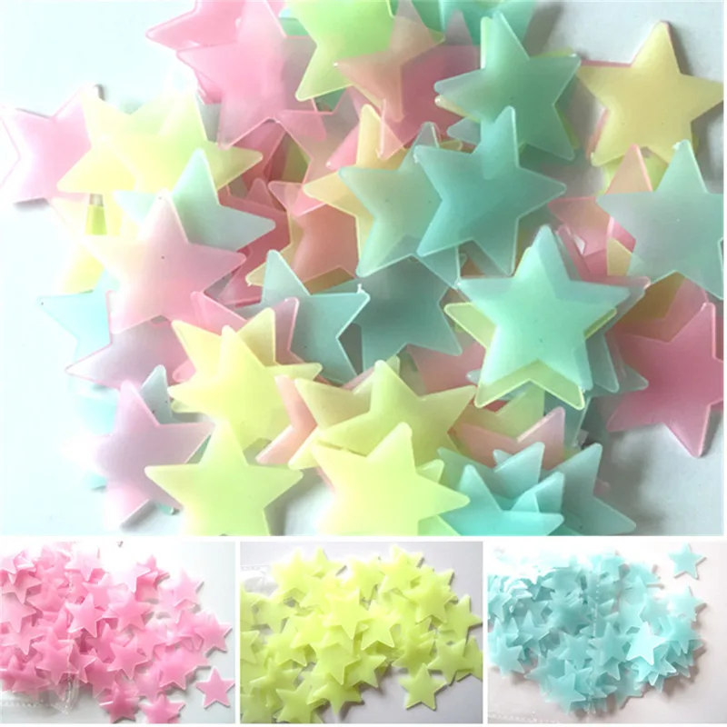 100 шт. флуоресцентных светящи – обзор и цена Glow In Dark Stars