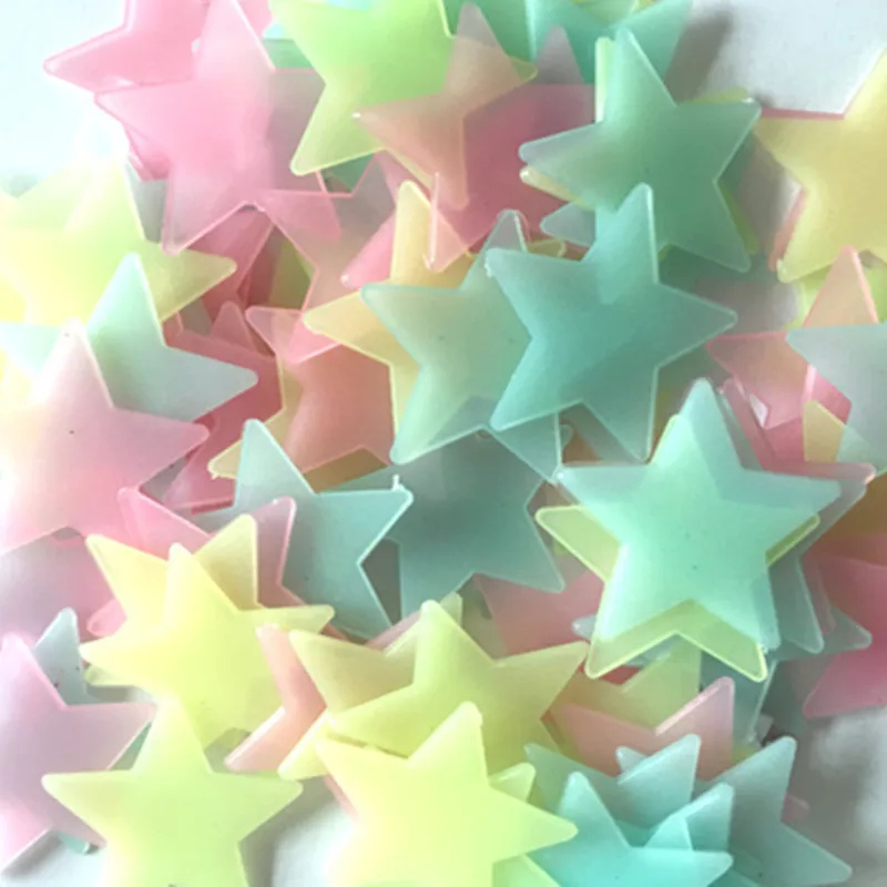 100 шт. флуоресцентных светящи – обзор и цена Glow In Dark Stars