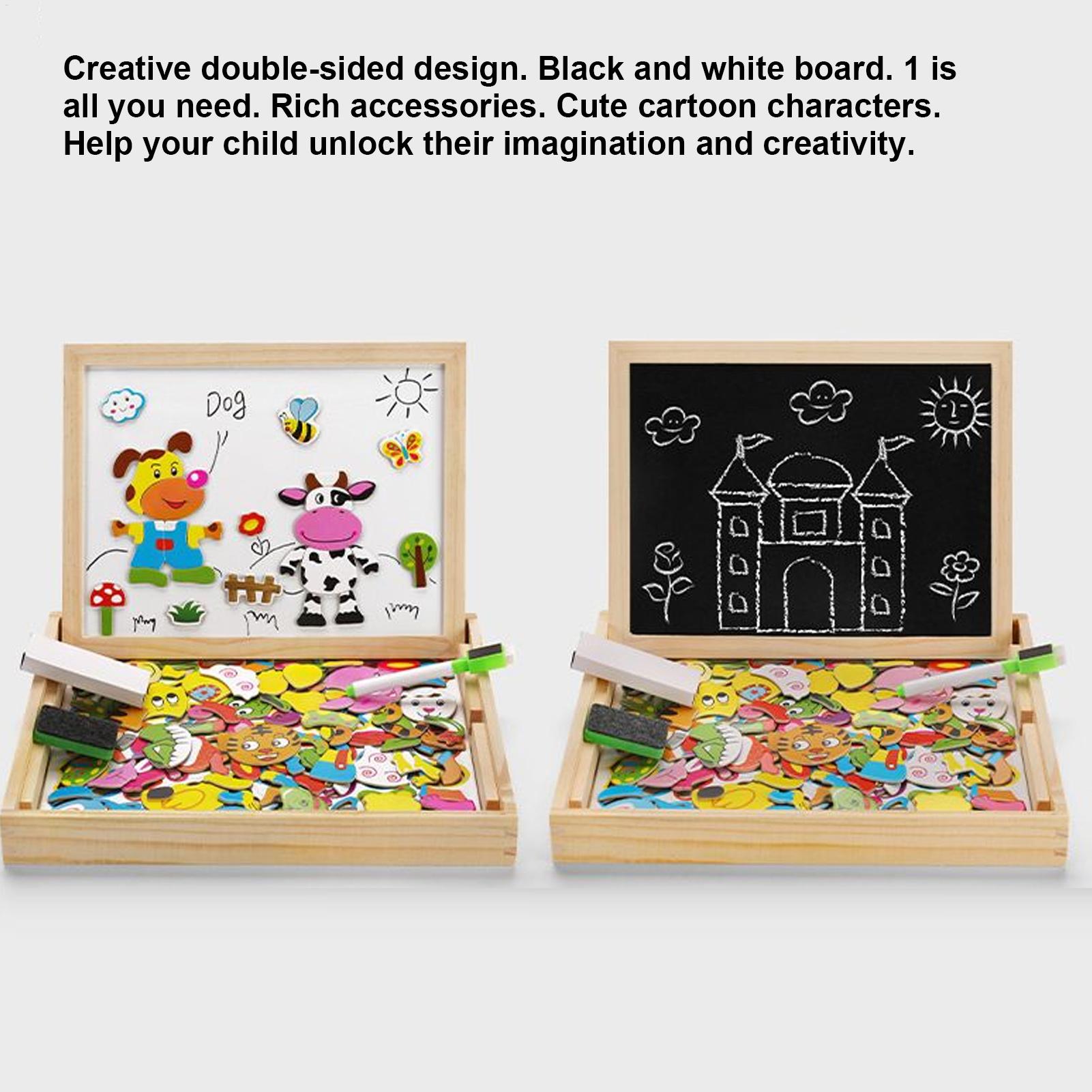 Детская магнитная доска, дерев – обзор и цена Magnetic Drawing Board