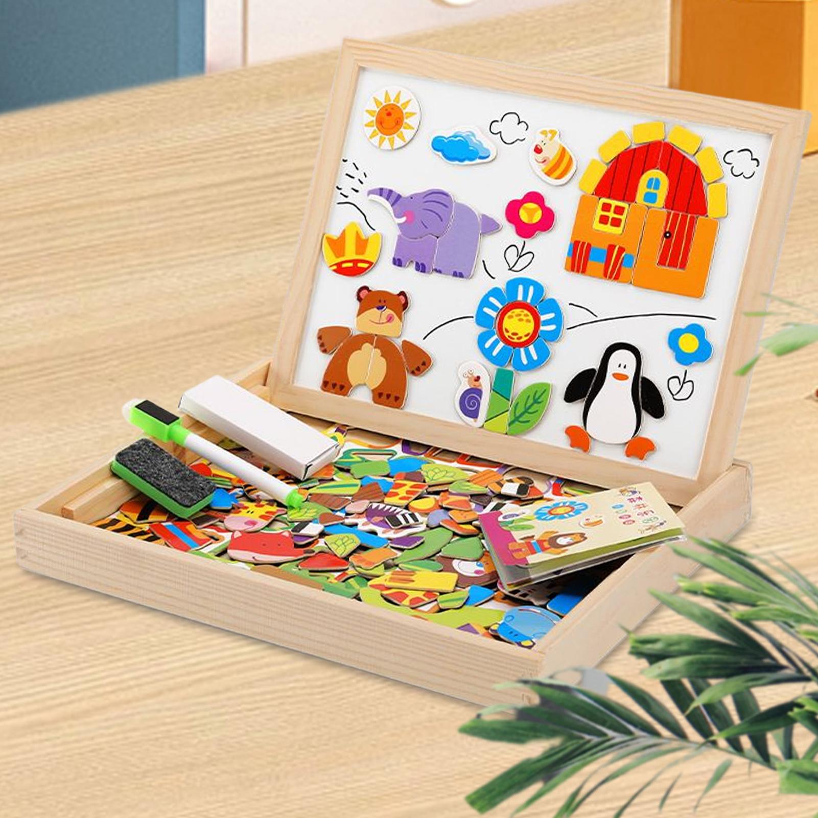 Детская магнитная доска, дерев – обзор и цена Magnetic Drawing Board