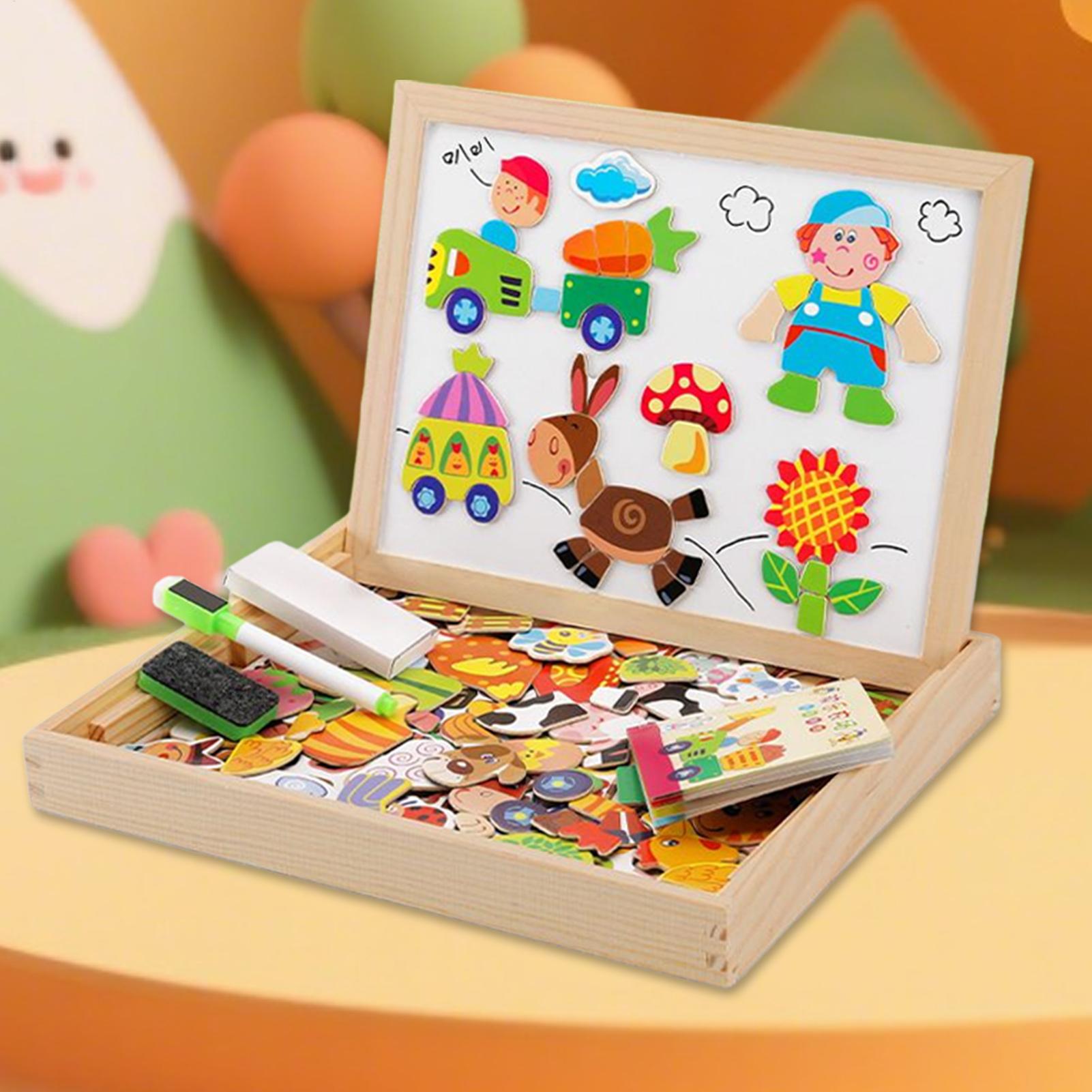 Детская магнитная доска, дерев – обзор и цена Magnetic Drawing Board