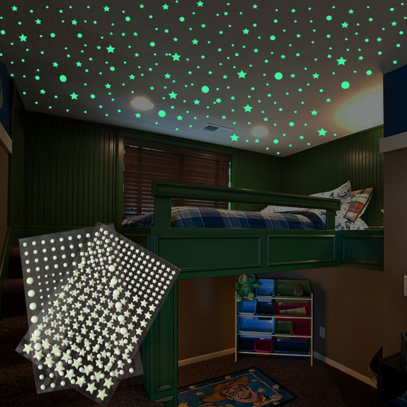 202 шт. / комплект 3D - пузырь – обзор и цена Glow In Dark Stars