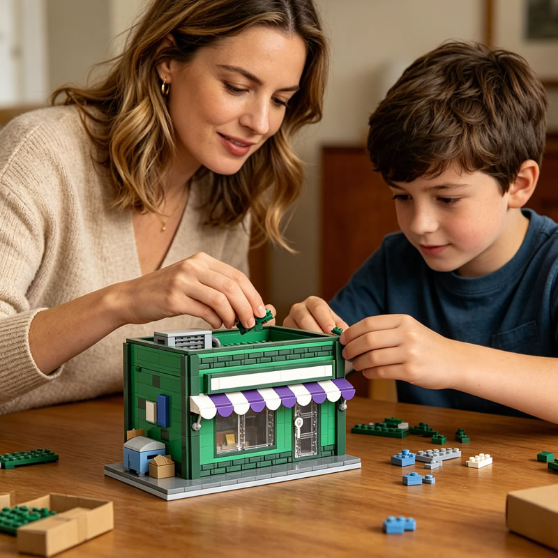 Конструктор MOC: Модульный мин – обзор и цена Kids Toys Store
