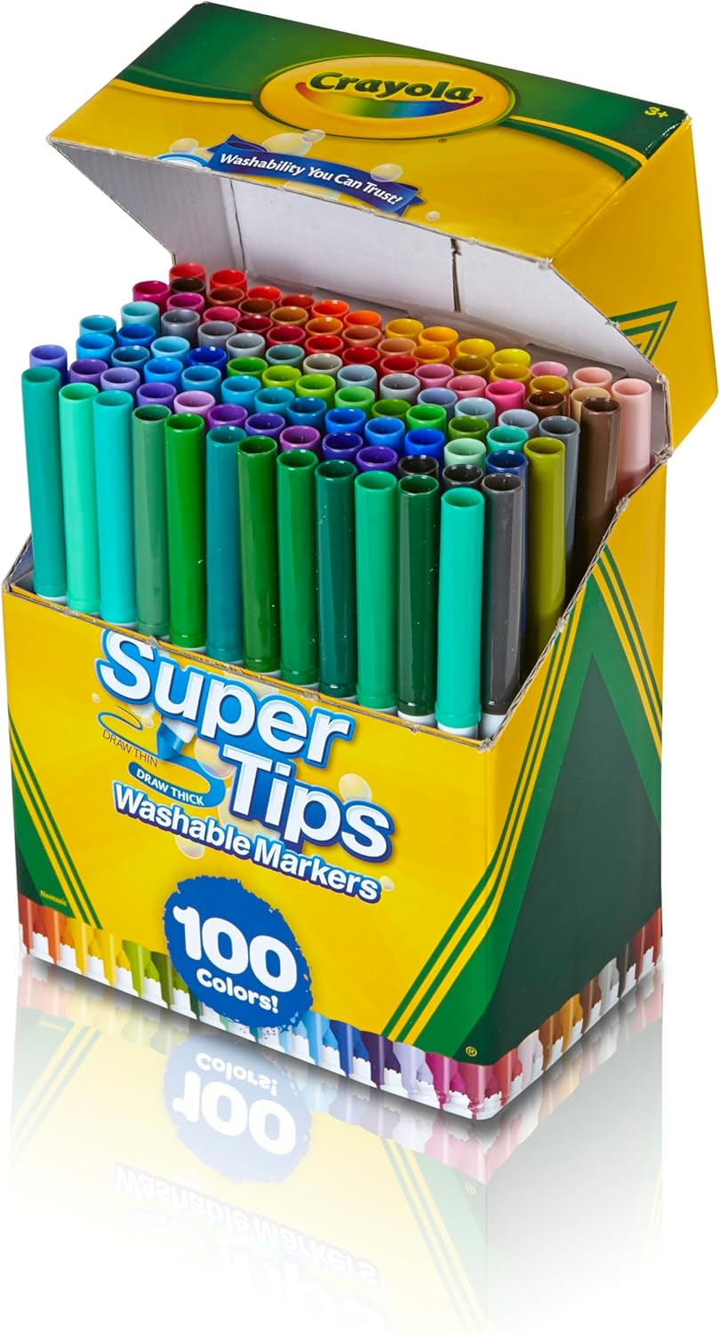Набор маркеров Crayola Super T – обзор и цена Crayola Art Supply