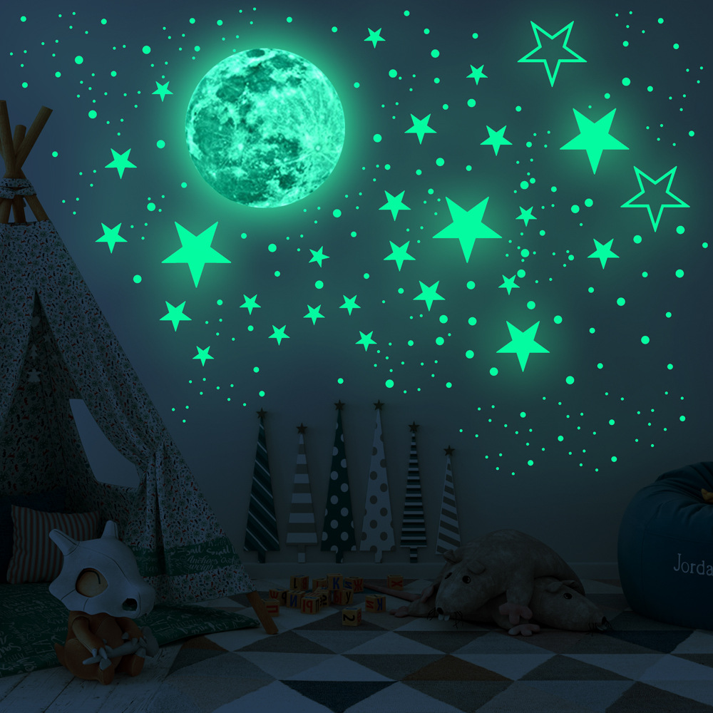 Светящиеся Лунные звезды, наст – обзор и цена Glow In Dark Stars
