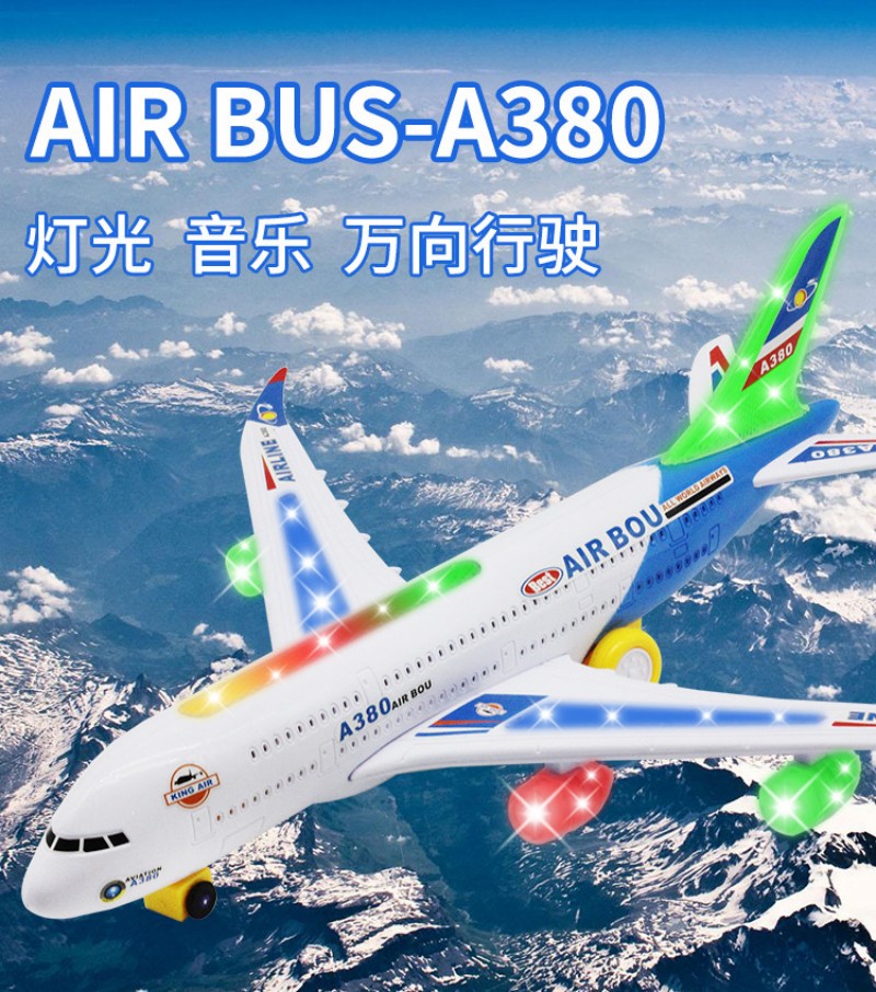 Модель самолета A380, большой, – обзор и цена Kids Toys Electric