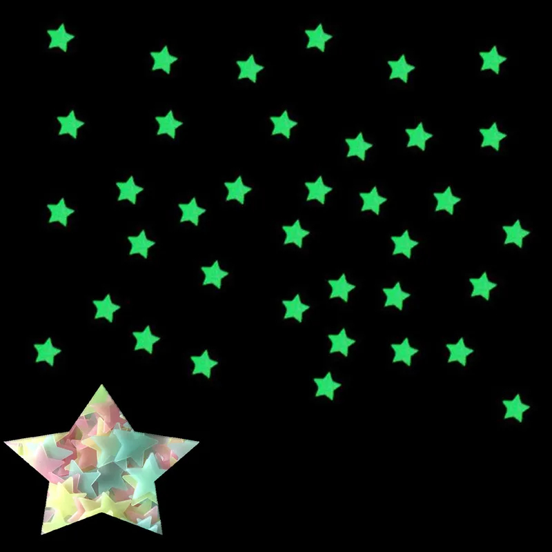 100 шт. флуоресцентных светящи – обзор и цена Glow In Dark Stars