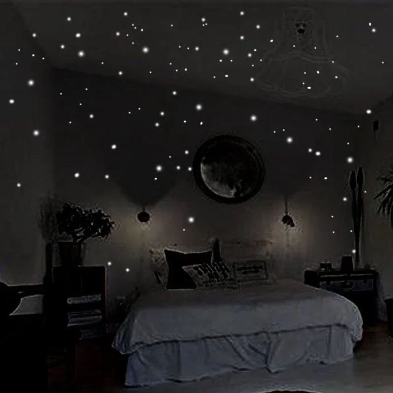 Светящиеся Настенные Стикеры,  – обзор и цена Glow In Dark Stars